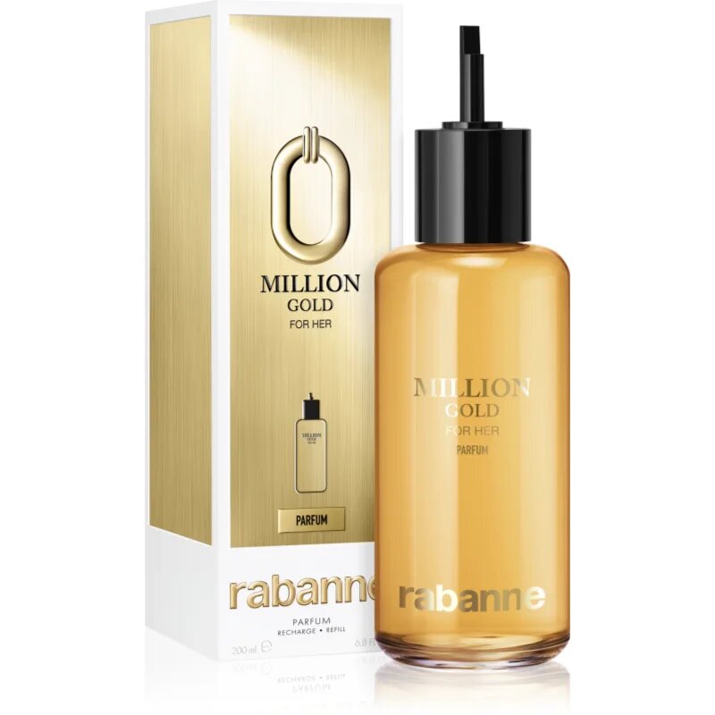 Rabanne Million Gold For Her Le Parfum резервен пълнител за жени 200 мл.