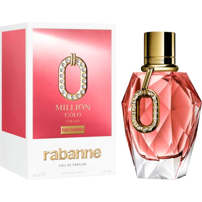 Rabanne Million Gold For Her Pure Diamonds парфюмна вода за жени 90 мл.
