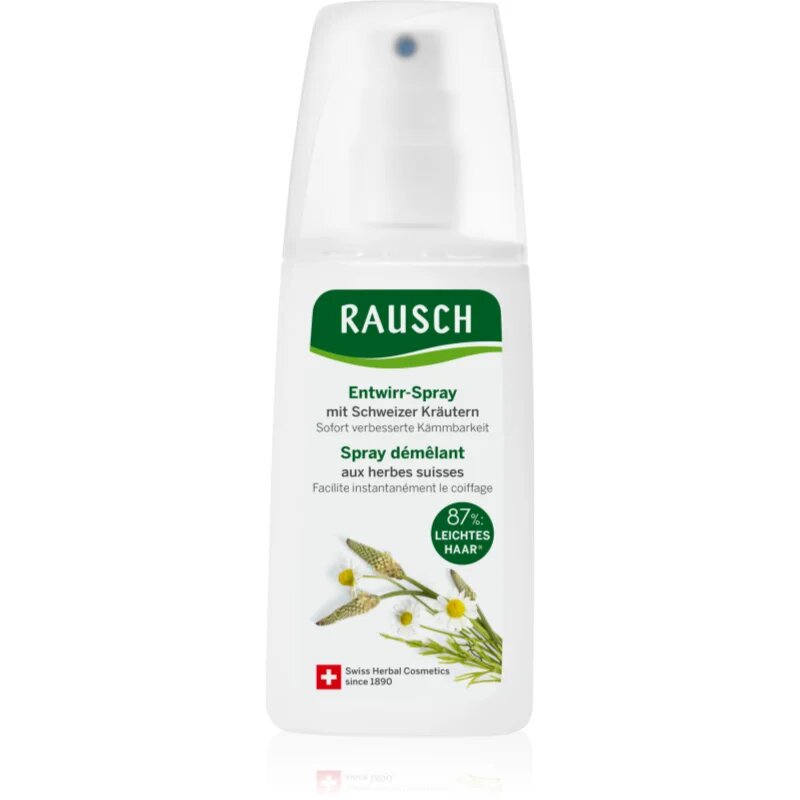 Rausch Detangling Spray Conditioner With Swiss Herbs спрей за по-лесно разресване на косата 100 мл.