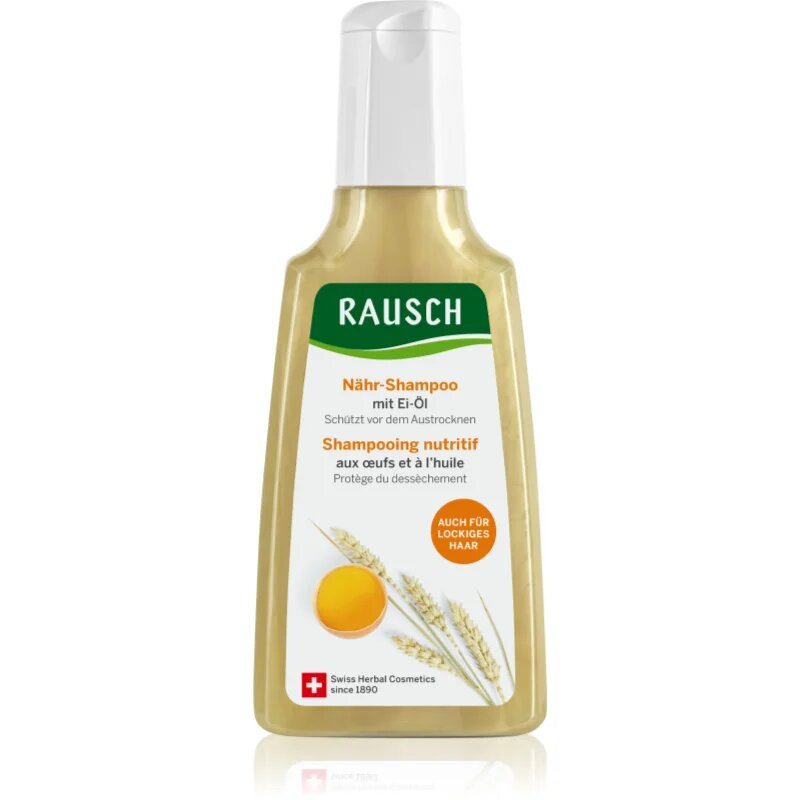Rausch Nourishing Shampoo With Egg-Oil подхранващ шампоан за суха коса 200 мл.