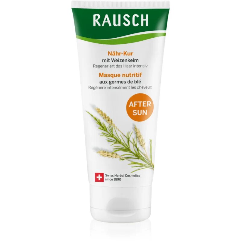 Rausch Nourishing Treatment With Wheatgerm балсам за увредена и излагана на слънце коса 100 мл.