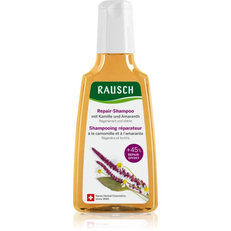 Rausch Repair Shampoo With Chamomile and Amaranth регенериращ шампоан за увредена и крехка коса 200 мл.
