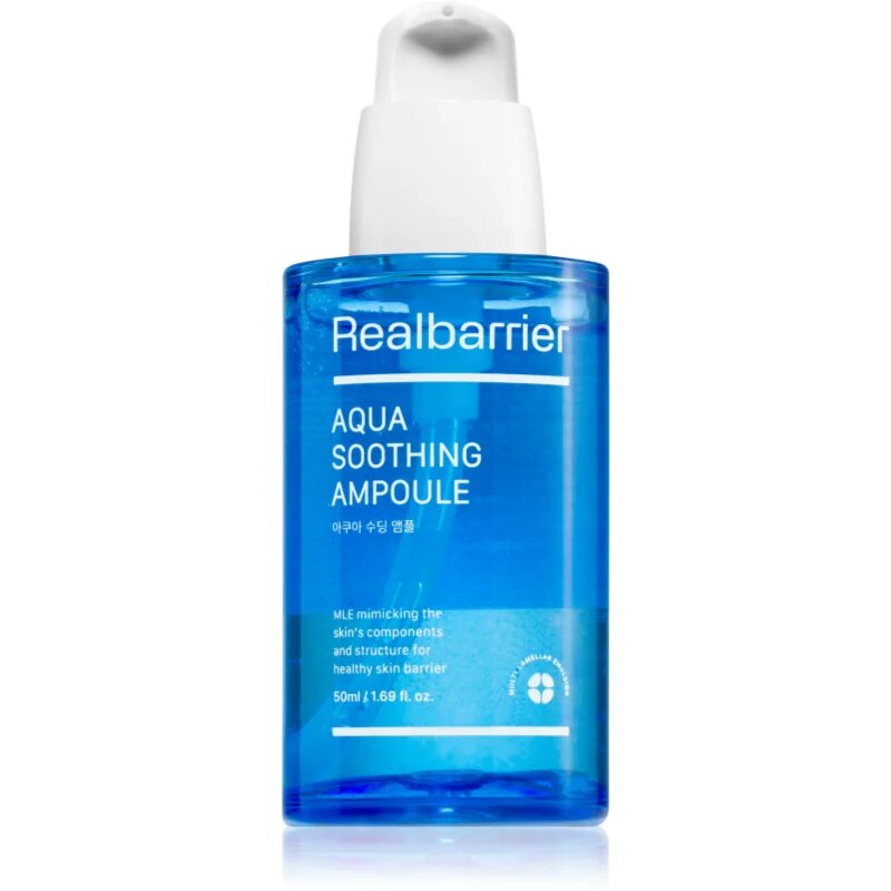 Real Barrier Aqua Soothing Ampoule хидратиращ серум за лице с успокояващ ефект 50 мл.