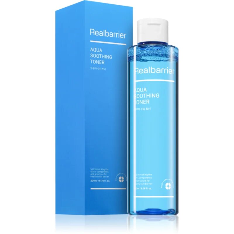 Real Barrier Aqua Soothing Toner хидратиращ тоник за успокояване на кожата 200 мл.