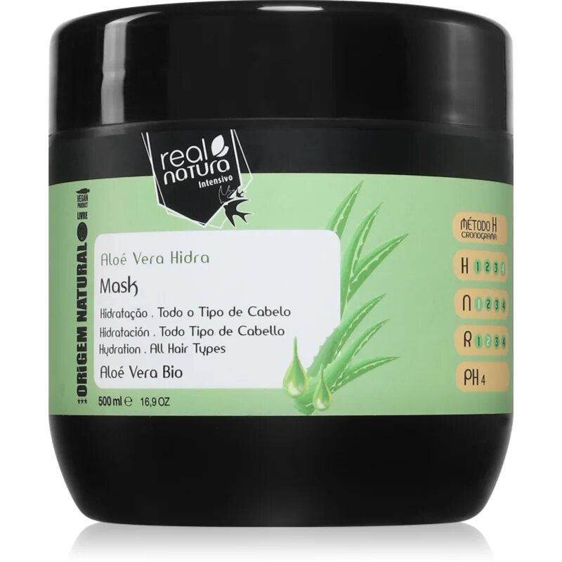 Real Natura Aloe Vera Hidra маска за коса 500 мл.