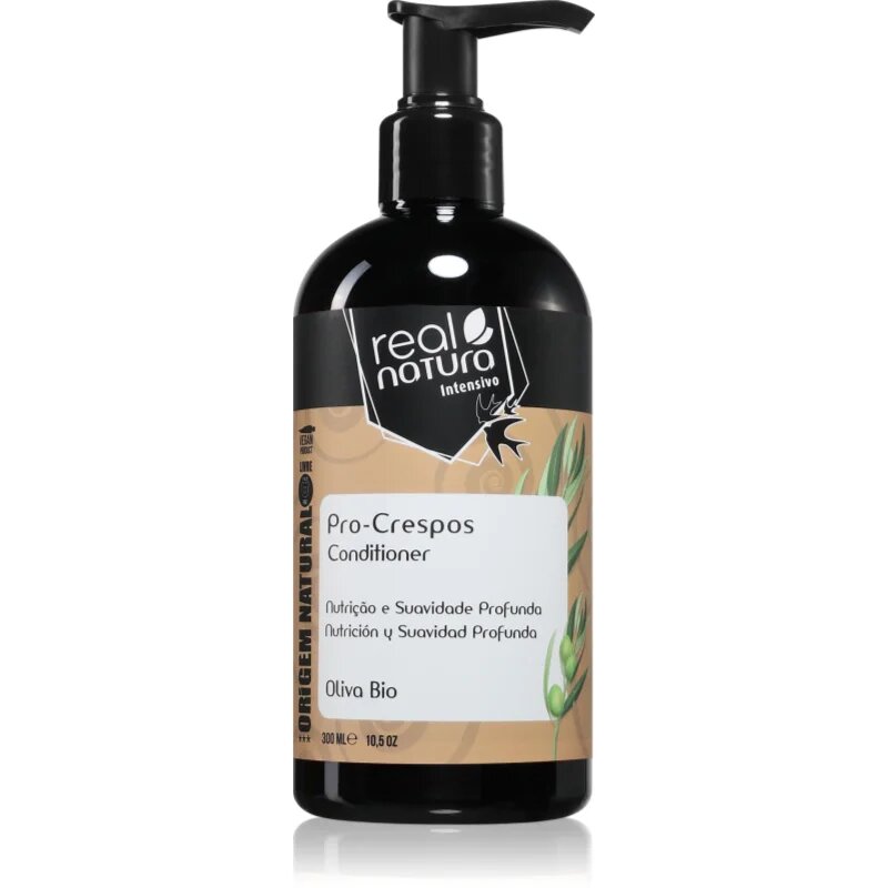 Real Natura Pro - Crespos подхранващ балсам за къдрава коса 300 мл.
