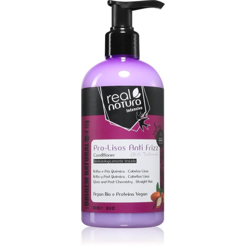 Real Natura Pro - Lisos Anti Frizz балсам против цъфтене 300 мл.