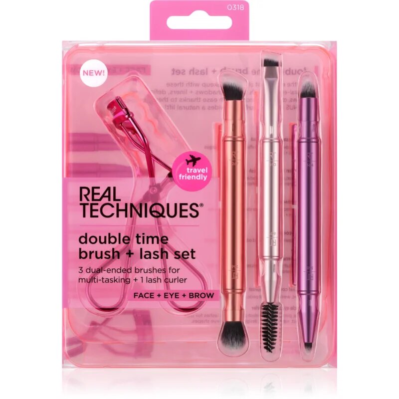 Real Techniques Double Time комплект четки