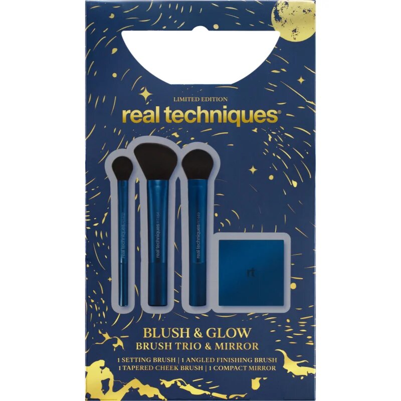 Real Techniques Holiday Blush & Glow комплект четки