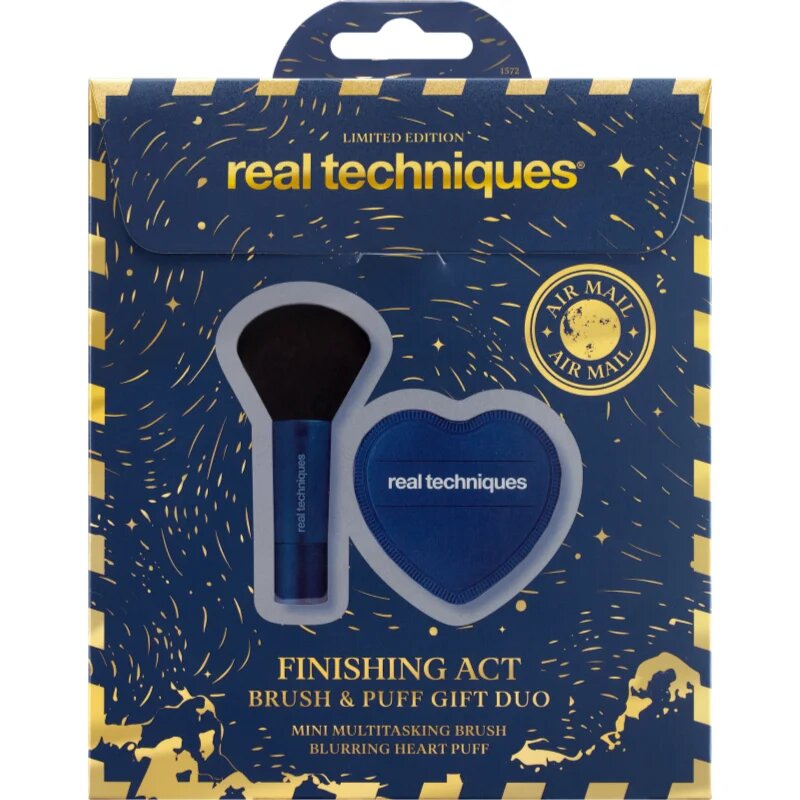 Real Techniques Holiday Finishing Act комплект за лице