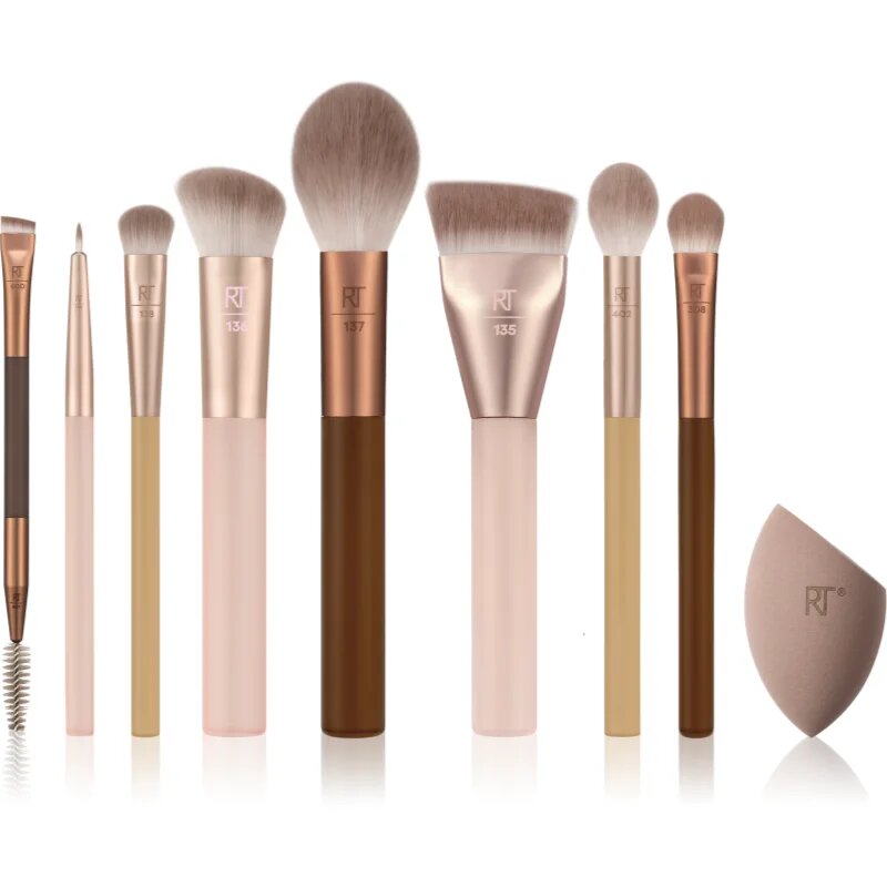 Real Techniques New Nudes All Angles Face Set комплект четки