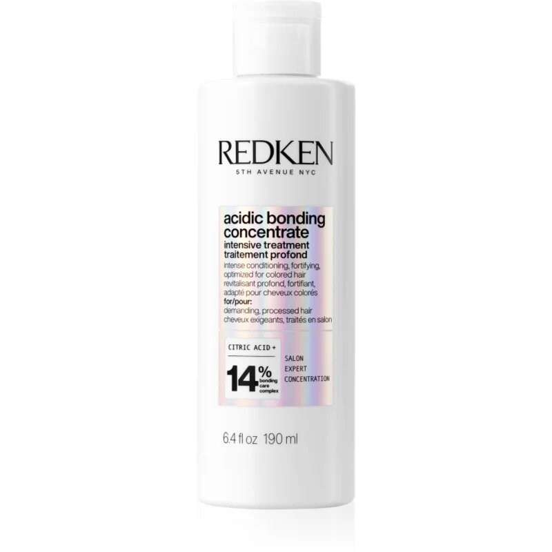 Redken Acidic Bonding Concentrate грижа за използване преди нанасянето на шампоан за увредена коса 190 мл.