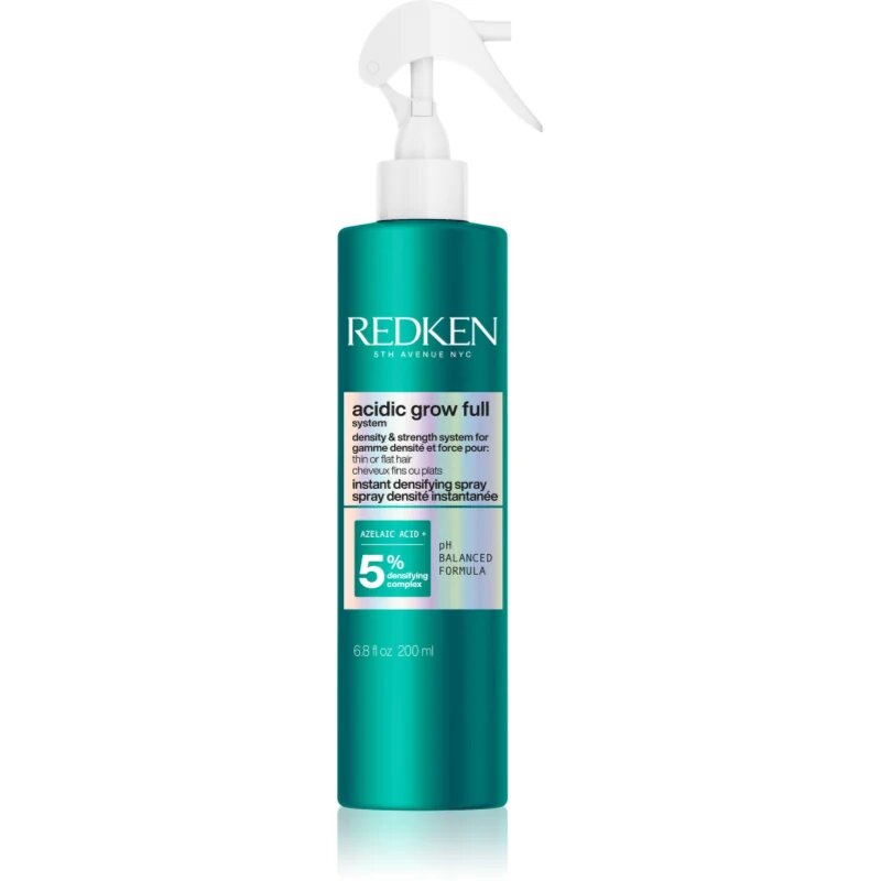 Redken Acidic Grow Full System Instant Densifying Spray спрей за обем за възобновяване гъстотата на косата 190 мл.