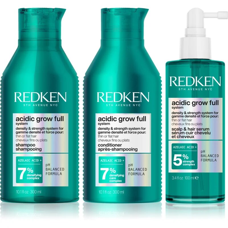 Redken Acidic Grow Full System комплект за обновяване на гъстотата на косата