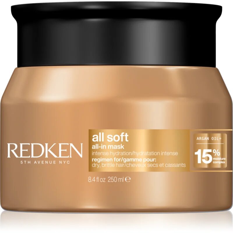 Redken All Soft хидратираща в дълбочина маска за суха коса 250 мл.