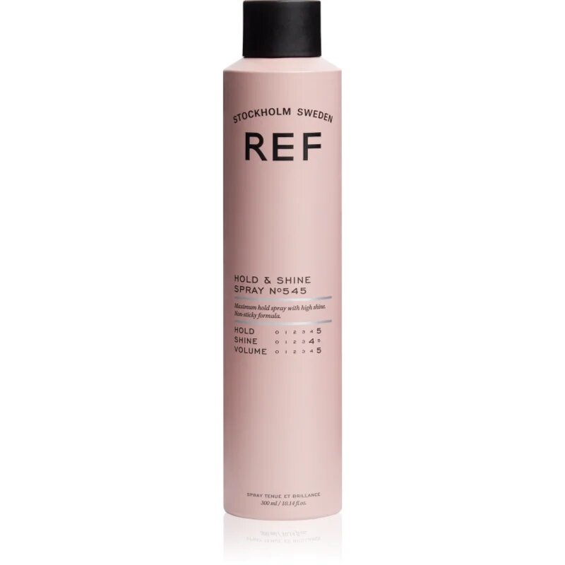 REF Hold & Shine Spray N°545 спрей за коса за фиксиране и оформяне 300 мл.