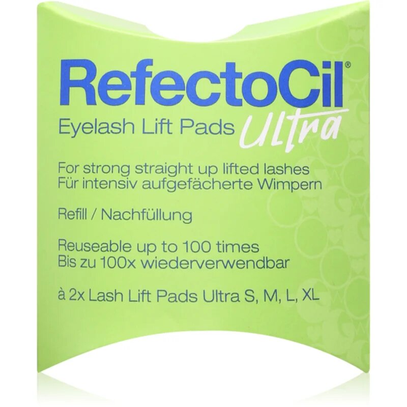 RefectoCil Eyelash Lift Pads Ultra подложки за очи за многократна употреба за лифтинг и ламиниране на мигли 100 бр.