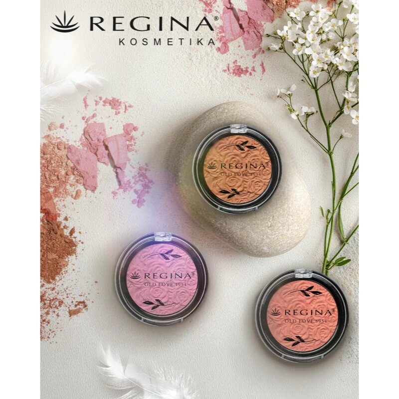 Regina OLD LOVE 1954 компактен руж цвят 2 Apricot 2.5 гр.