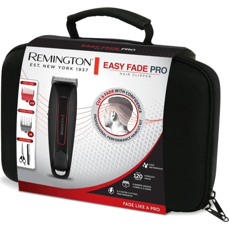 Remington Easy Fade Hair Clipper HC550 машинка за подстригване на коса 1 бр.