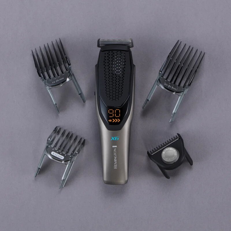 Remington Power X-Series HC6000 X6 машинка за подстригване на коса за мъже 1 бр.