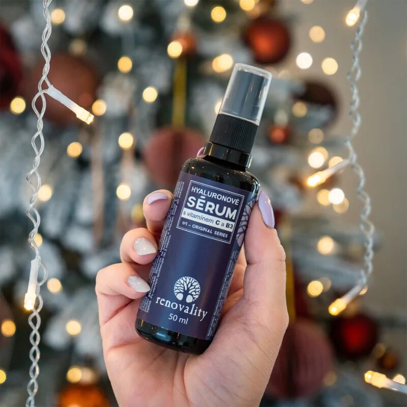 Renovality Original Series Hyaluronic Serum with Vitamin C and B3 серум за лице за всички типове кожа на лицето 50 мл.