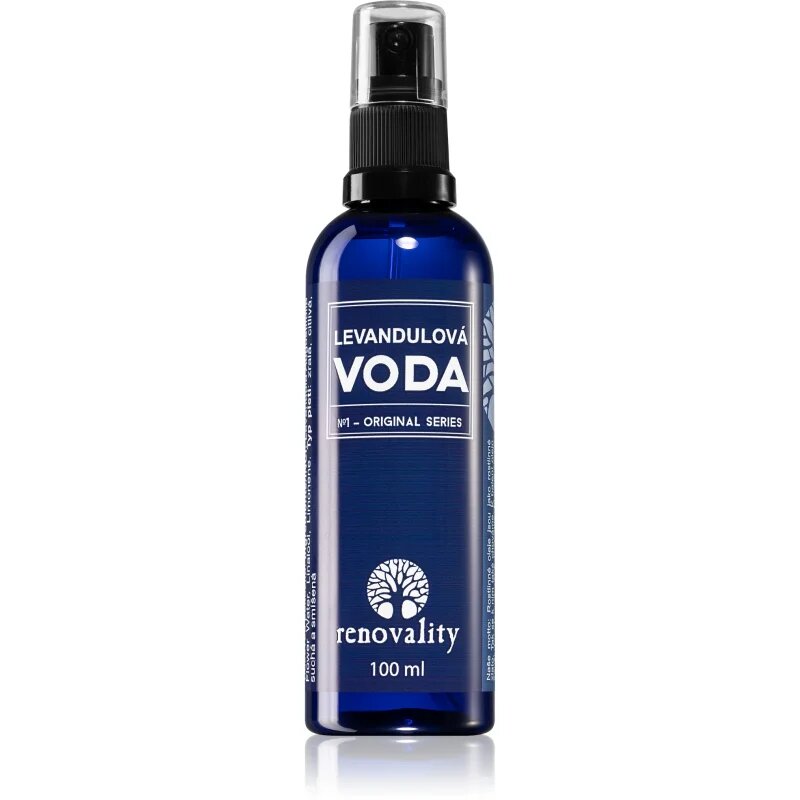 Renovality Original Series Lavender Water вода за лице за всички видове кожа включително и чувствителна 100 мл.
