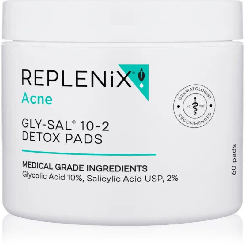 Replenix Acne почистващи тампони 60 бр.