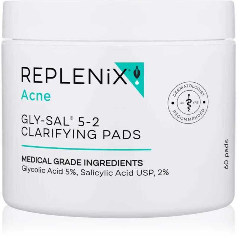 Replenix Acne почистващи тампони 60 мл.