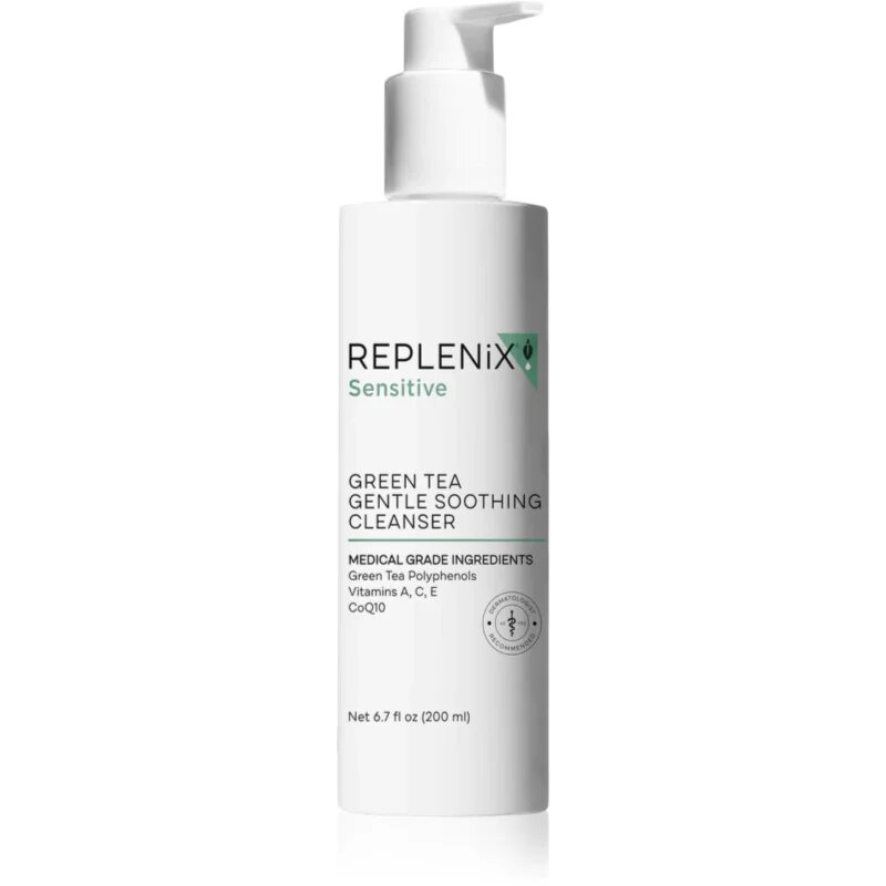 Replenix Sensitive средство за почистване със зелен чай 200 мл.
