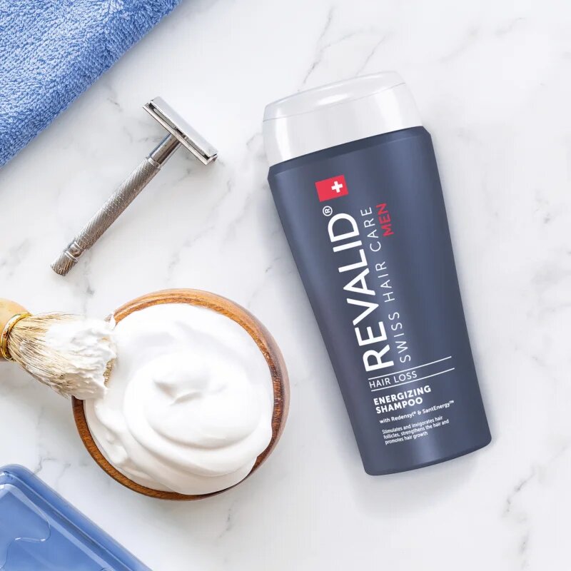 Revalid Energizing Shampoo Men енергизиращ шампоан против косопад за мъже 200 мл.