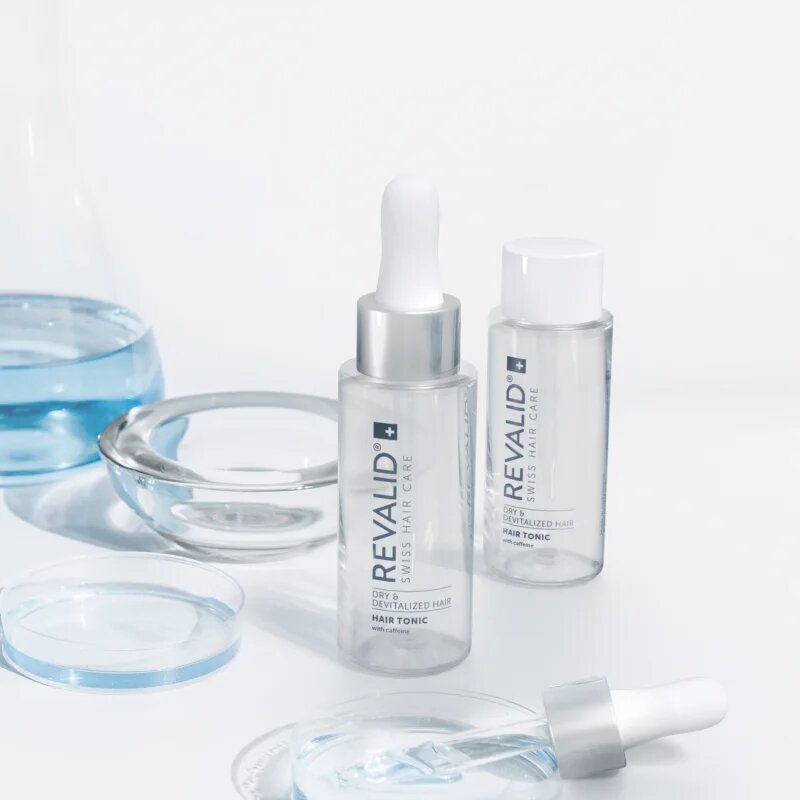 Revalid Hair Tonic енергизиращ тоник с кофеин за растеж на косата 4x30 мл.