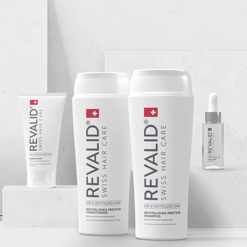 Revalid Hair Tonic енергизиращ тоник с кофеин за растеж на косата 4x30 мл.