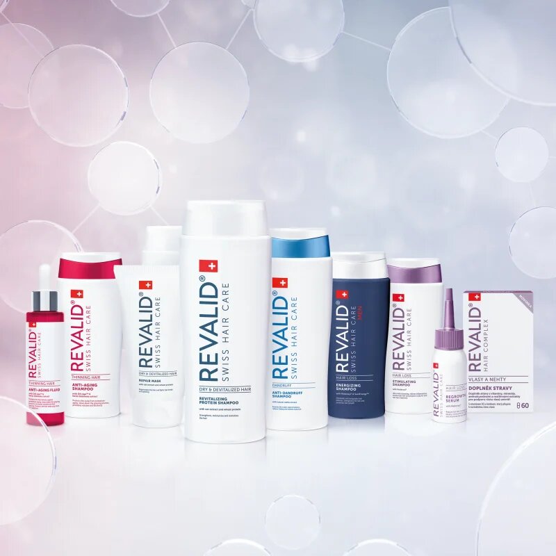 Revalid Hair Tonic енергизиращ тоник с кофеин за растеж на косата 4x30 мл.