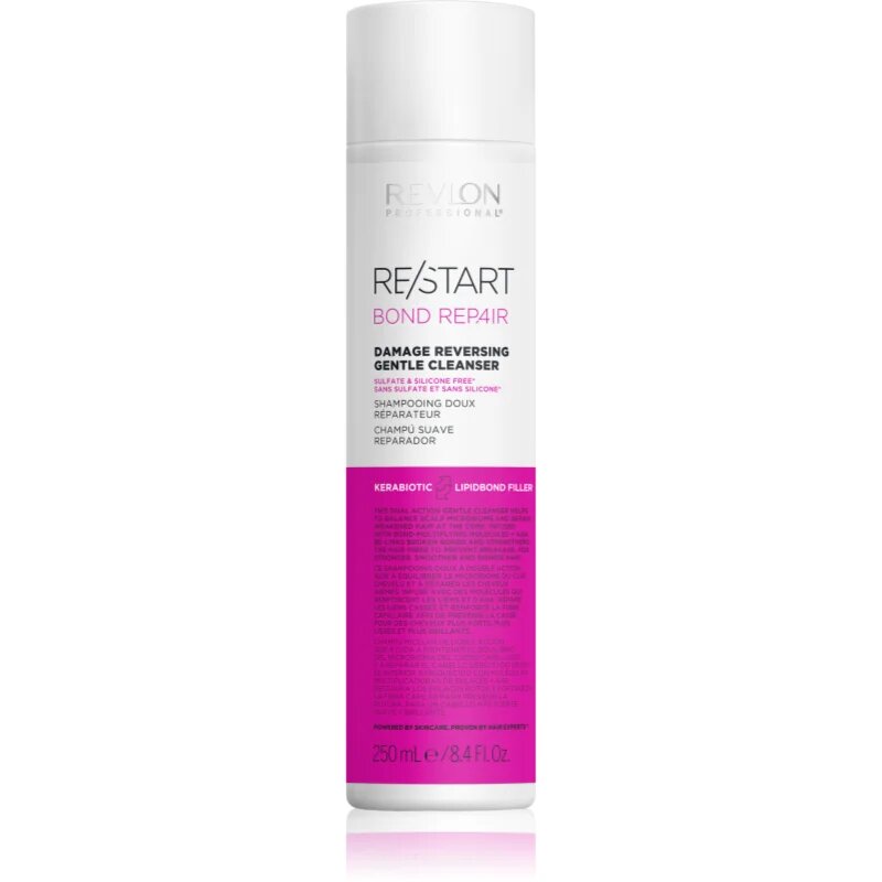 Revlon Professional Re/Start BOND REPAIR Damage Reversing Gentle Cleanser възстановяващ шампоан за увредена коса 250 мл.