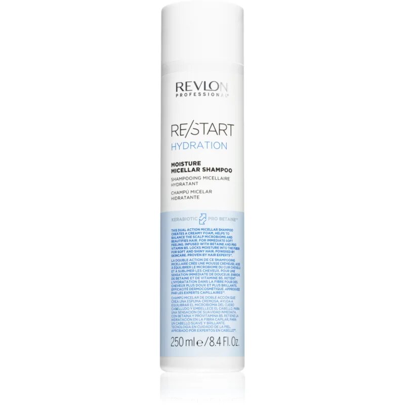 Revlon Professional Re/Start Hydration хидратиращ шампоан за суха и нормална коса 250 мл.
