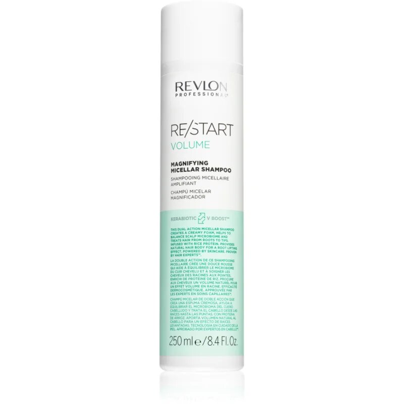Revlon Professional Re/Start Volume мицеларен шампоан за обем за тънка коса без обем 250 мл.