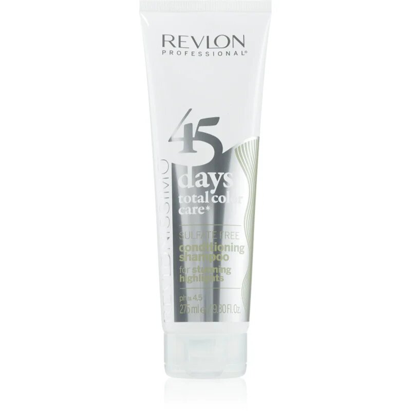 Revlon Professional Revlonissimo Color Care шампоан и балсам 2 в 1 за коси с кичури и сиви коси без сулфати 275 мл.