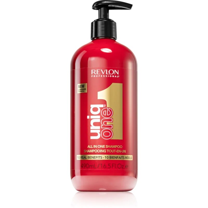 Revlon Professional UniqOne All In One Classsic подхранващ шампоан за всички видове коса 490 мл.