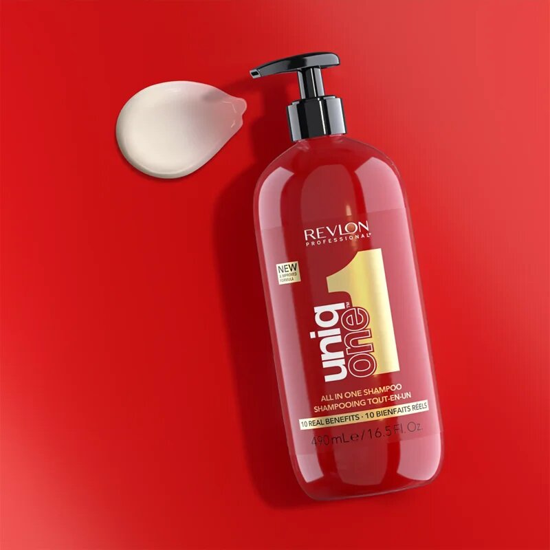 Revlon Professional UniqOne All In One Classsic подхранващ шампоан за всички видове коса 490 мл.