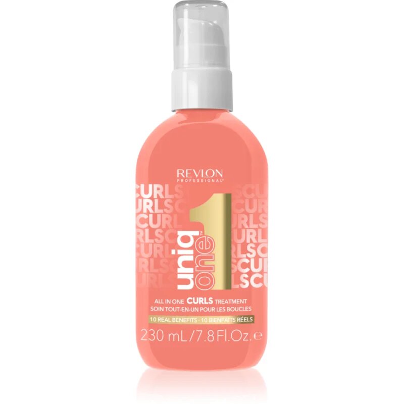 Revlon Professional UniqOne All In One Curls Treatment грижа за коса 10 в 1 за къдрава коса 230 мл.