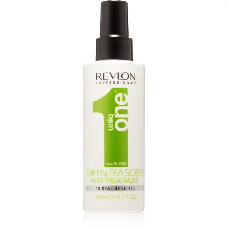 Revlon Professional UniqOne All In One Green Tea Scent Hair Treatment грижа без отмиване в спрей 150 мл.