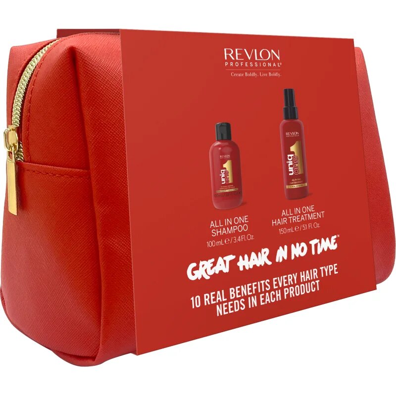 Revlon Professional UniqOne Great Hair In No Time Hair подаръчен комплект за жени