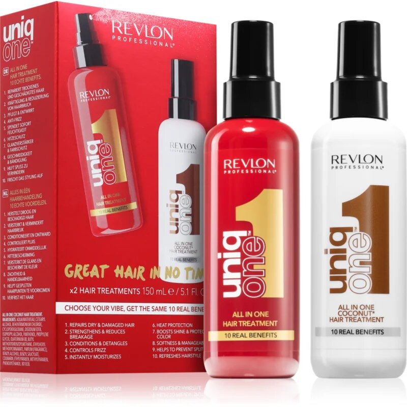 Revlon Professional UniqOne Hair Treatment Pack подаръчен комплект За коса 1 бр.