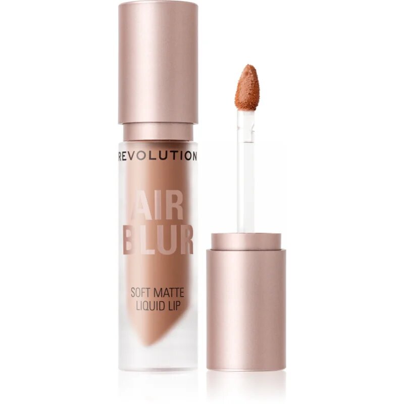Revolution Air Blur Liquid Lipstick леко течно матиращо червило цвят Hazy 3.5 мл.