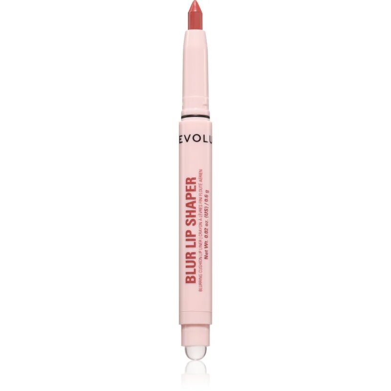 Revolution Blur Lip Shaper молив-контур за устни с апликатор цвят Blushed Rose 0.6 гр.