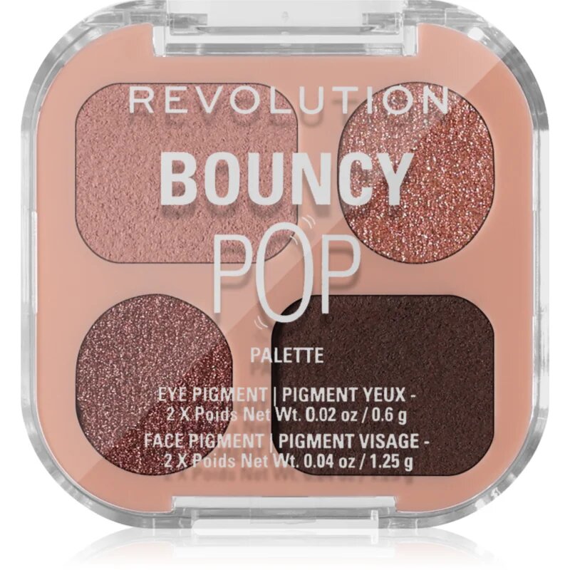 Revolution Bouncy POP Palette палитра сенки за очи цвят Ember 1 бр.
