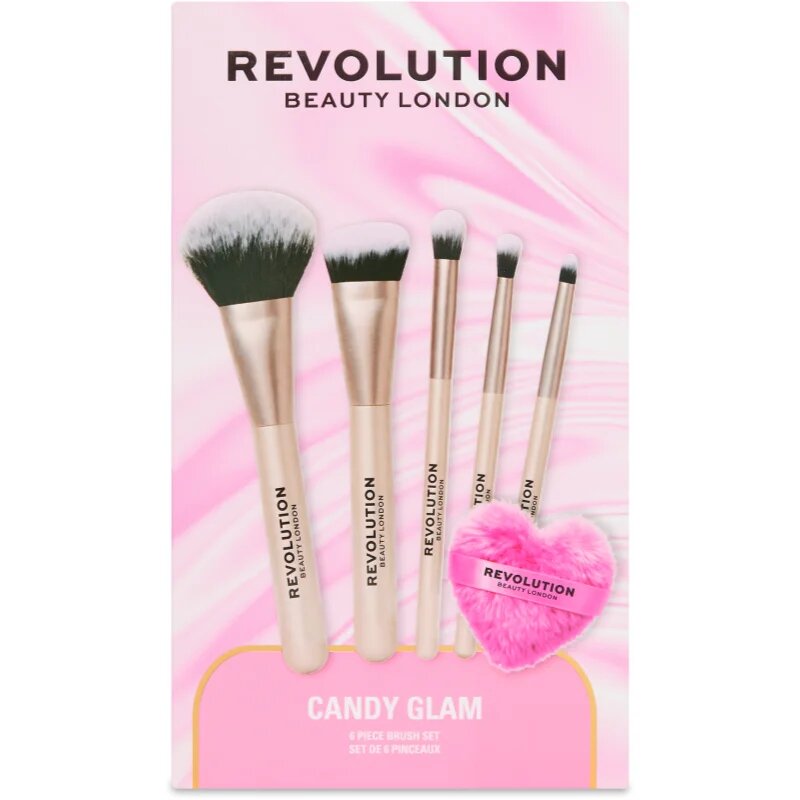 Revolution Candy Glam Brush Set комплект четки 1 бр.