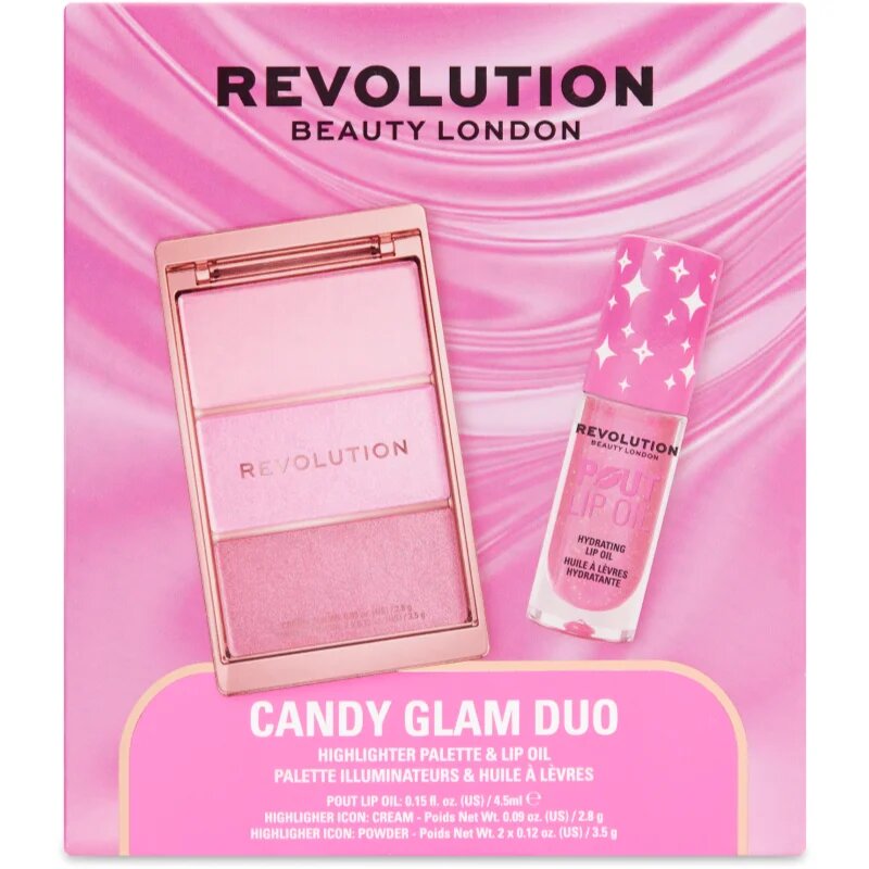 Revolution Candy Glam Duo подаръчен комплект за жени 1 бр.