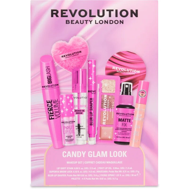 Revolution Candy Glam Look подаръчен комплект за жени 1 бр.