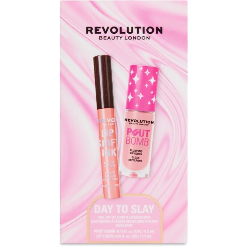 Revolution Day to Slay Duo подаръчен комплект за устни за жени 1 бр.